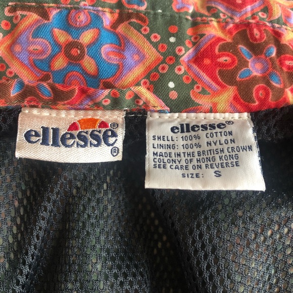 Ellesse Pink Full Zip-Up Collared Bomber Long Sleeve Jacket - Picture 6 of 8